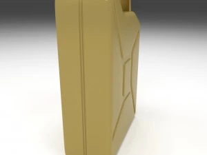 jerry can yellow 3D Model