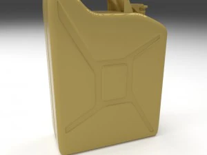 jerry can yellow 3D Model