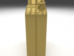 jerry can yellow 3D Model