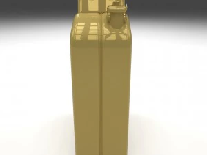 jerry can yellow 3D Model