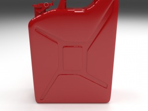 jerry can red Modelo 3D