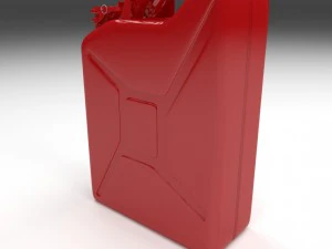 jerry can red 3D Model