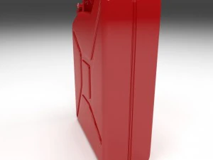 jerry can red 3D Model
