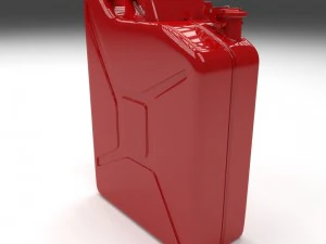 jerry can red 3D Model