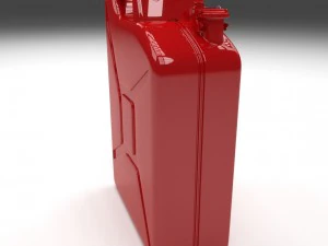 jerry can red 3D Model