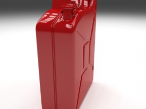 jerry can red Modèle 3D