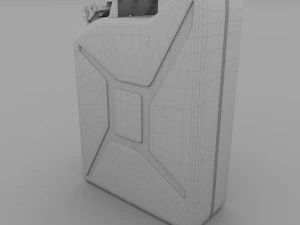 jerry can red 3D Model