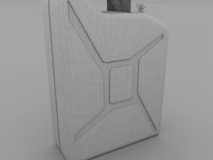 jerry can red 3D Model