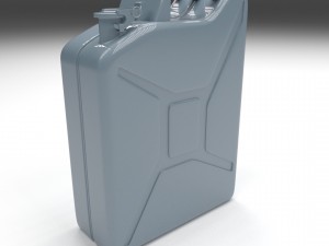 jerry can blue 3Dモデル