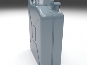 jerry can blue Modelo 3D