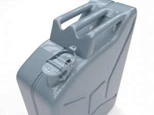 jerry can blue Modelo 3D