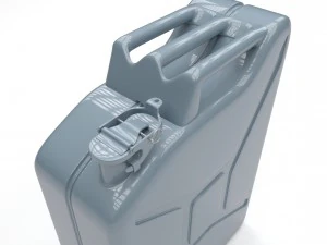 jerry can blue 3D Model