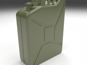 jerry can green 3D Model