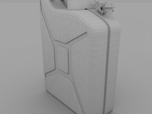 jerry can green 3D Модель