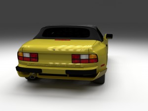 porsche 944 convertible 3D Model