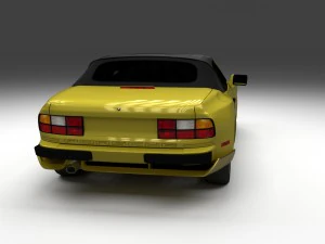 porsche 944 convertible 3D Model