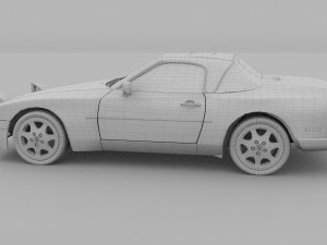 porsche 944 convertible 3D Model