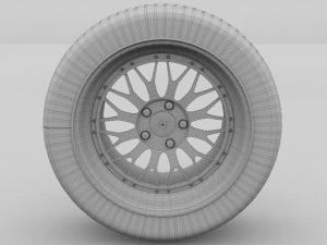 BBS-Rad Gold 3D Modell