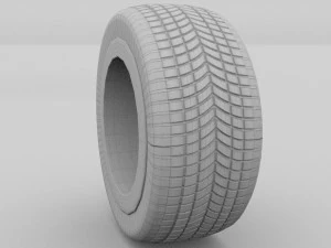 BBS-Rad Gold 3D Modell