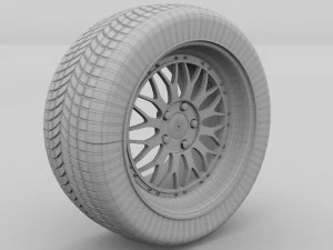 BBS-Rad Gold 3D Modell