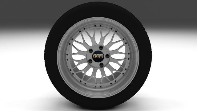 bbs rim 3D Модель .c4d .max .obj .3ds .fbx .stl .blend 