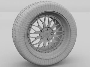 bbs rim 3D Model