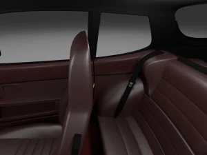 porsche 944s w interior 3D Model