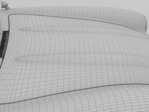 mercedes 300sl roadster top up 3D Model