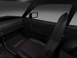 porsche 944 turbo with interior 3Dモデル