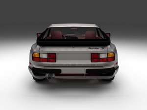porsche 944 turbo s with interior Modello 3D
