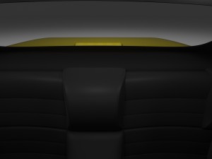 porsche 944 cabriolet with interior 3D Модель