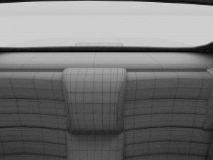 porsche 944 cabriolet with interior 3D Модель