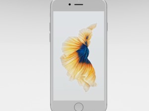 iphone 6s silver 3D Model
