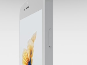 iphone 6s silver 3D Model