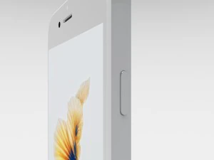 iphone 6s argento Modello 3D