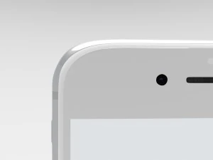 iphone 6s argento Modello 3D