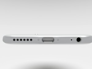 iphone 6s silver 3D Model
