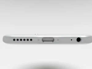 iphone 6s argento Modello 3D