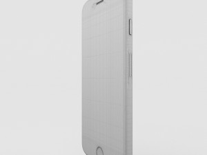 iphone 6s silver 3D Model
