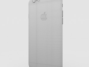 iphone 6s silver 3D Model
