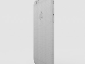 iphone 6s silver 3D Model