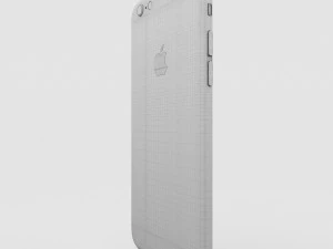 iphone 6s argento Modello 3D