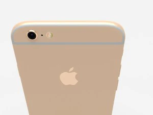 iphone 6s gold 3D Model