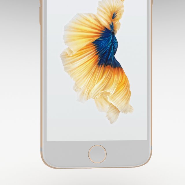 iphone 6s gold 3D in 3DExport