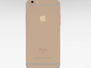iphone 6s gold 3D Model