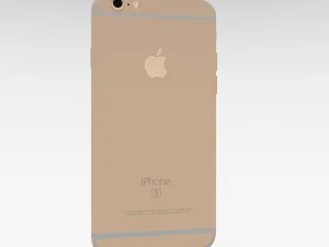 iphone 6s gold 3D Model
