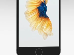 iphone 6s space gray 3D Model