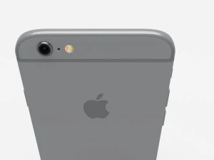 iphone 6s space gray 3D Model