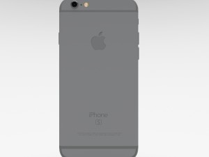 iphone 6s space gray Model 3D