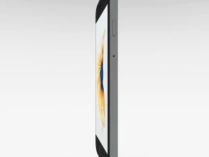 iphone 6s space gray 3D Model